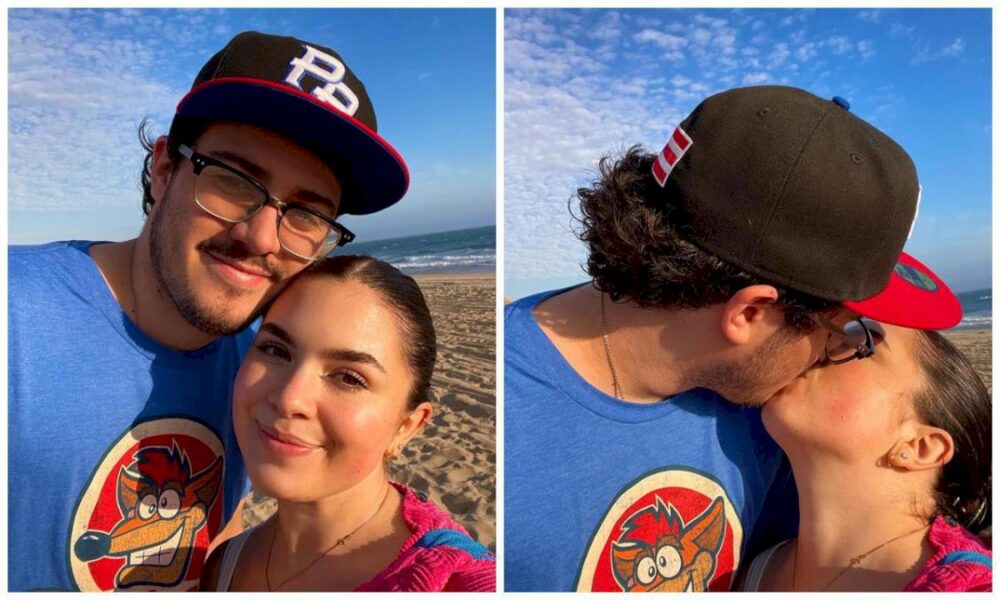 cristian-muniz,-hijo-de-marc-anthony,-y-su-romantica-escapada-a-la-playa-con-su-novia