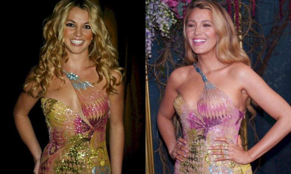 blake-lively-honra-a-britney-spears-con-look-vintage-de-versace:-‘gracias-por-tu ejemplo’